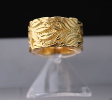 Breiter Silberring  für Damen