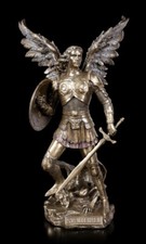Erzengel Michael Figur - Statue Engel Himmel Gottes Krieger - Veronese
