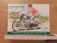 Original EXPRESS Mopeds Kleinkrafträder, Zweirad Union, Blechbanane Mokick Aero