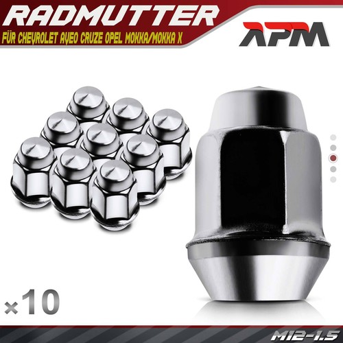 10x radmutter m12x1 für - radmutter, m12x1,5