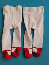 2 x STRUMPFHOSE DISNEY BABY  0-3 MONATE WEIß!