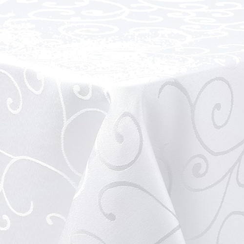 Tischdecke jacquard abwaschbar - tischdecke,