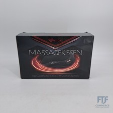 Wellax - Massagekissen mit Wärmefunktion & 360° Drehung - Shiatsu Nackenmassageg