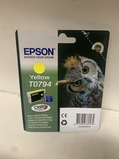 Original Epson  C13T07944010 T0794 Tintenpatrone yellow gelb  1400 1500W #m.V3-.