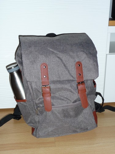 Rucksack kania hellgrau mit - rucksack,