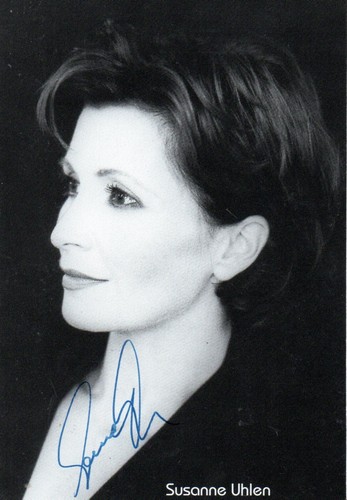 Autogramm susanne uhlen - -,