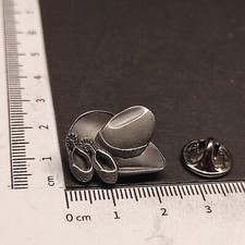 Pin anstecker cowboyhut sporen - pin/anstecker,