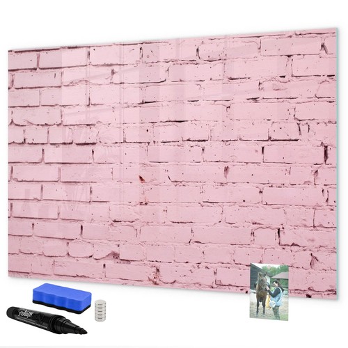 Glas magnettafel aus - glas,
