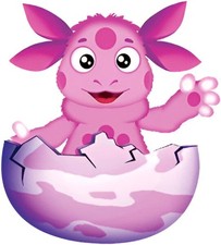 Moonzy Luntik 14x10cm Essbar