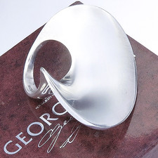 Georg Jensen Ring 925er Silber Box Papiere