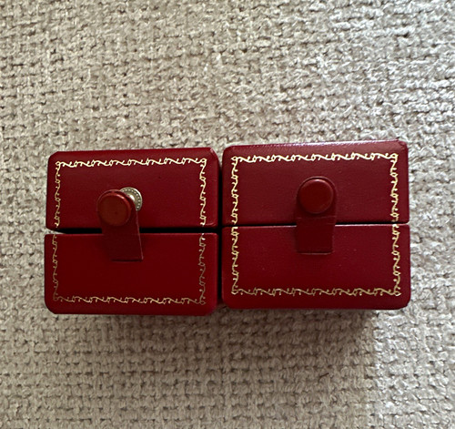 Ring schmuckschatulle - 2x,