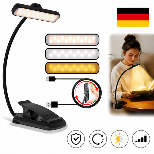 Dimmbar led leselampe - led,