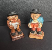 Holzfiguren Musiker handgeschnitzt