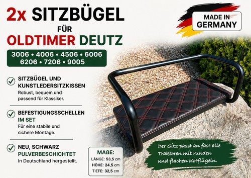 Sitzbügel beifahrersitz - 2x,