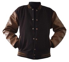 Windhound US Collegejacke, College Jacke, Lederärmel, Jacke, Retro, 90er 80er