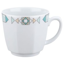 Kaffeetasse Seltmann Weiden Octa Abstrakt grün