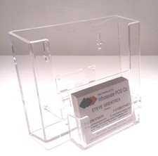 THEKENHALTERUNG A6 PROSPEKTHALTER & VISITENKARTENHALTER POSTKARTENAUFSTELLER