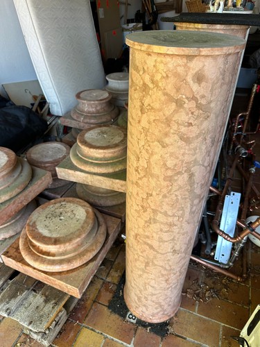 Antike marmorsäule rosso - marmorsÄule,