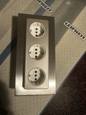 ecksteckdose küche edelstahl