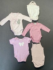 5 rosa Baby WickelBodies Body