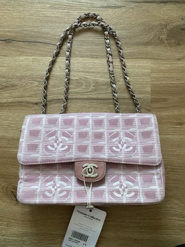 Chanel clasic flap silver - cc,