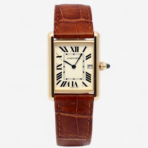 Cartier tankuhr louis gold - tankuhr,