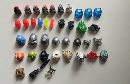 Lego bionicle konvolut masken - lego,