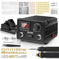 165X 100W Brandmalstation Set Brandmalerei Lötkolben  Lötstation Holzbrenner