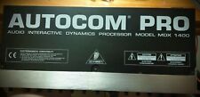 BEHRINGER AUTOCOM PRO Audio Interactive Dynamics Processor Model MDX 1400