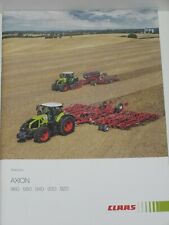 CLAAS AXION TERRA TRAC Raupentraktoren, AXION Traktoren Prospekt 04/2020 ( C 69)