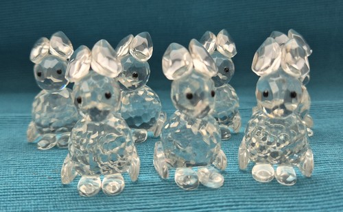 Glasfigur hase sitzend - glasfigur,