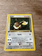 Pokemon Karte Evoli 55/82 1.Edition Team Rocket  / Near Mint