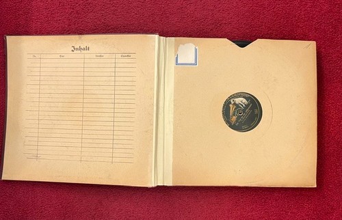 Grammophon album mit 12 - album,