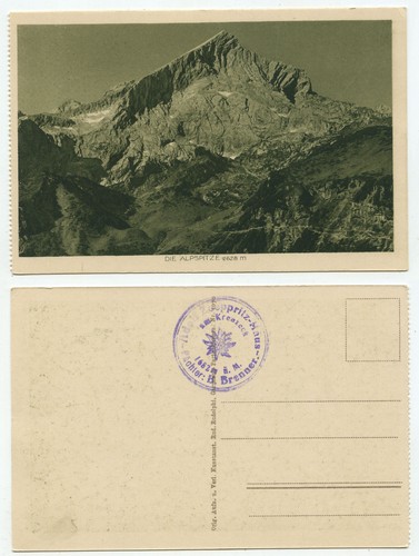 15410 die alpspitze - -,