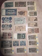 Geldscheine Konvolut Deutschland / Rußland
