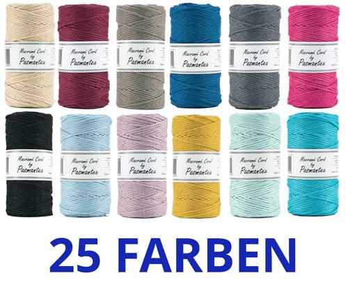 Makramee garn geflochten - 3, mm