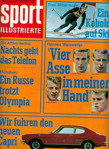 Sport illustrierte 1969 - sport, 4/1969