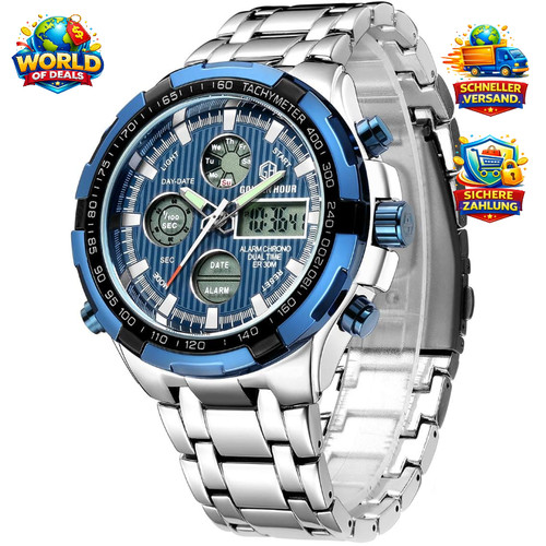 Armbanduhr herren chronograph - armbanduhr,