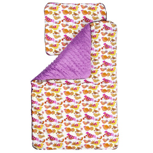 Lila fasan kinderwagenset - lila,