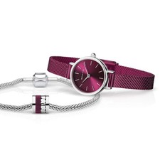 BERING Geschenkset Uhr und Charm-Armband 11022-909-GWP