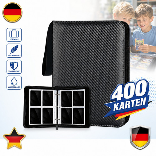 Trading card album binder - card,