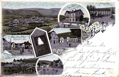 Bad orb farb litho 1898 - orb,, von