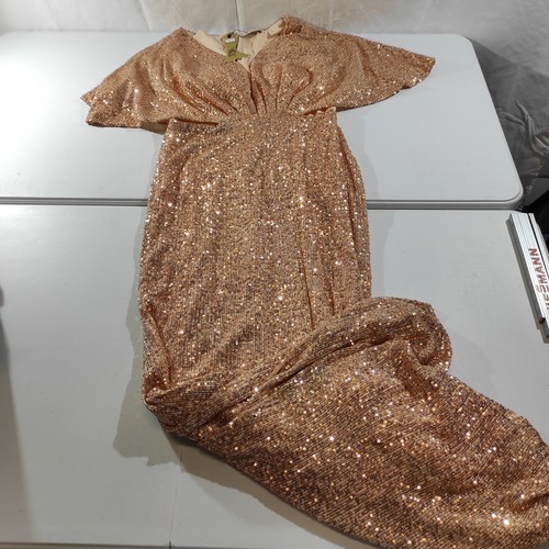 Damen pailletten kleid - pailletten,