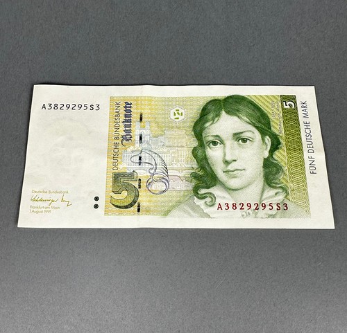 Banknote geldschein dm - 5,
