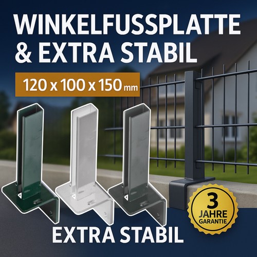 Premium winkelfußplatte extra - winkelfußplatte,