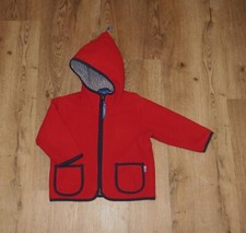 Finkid Mädchen TONTTU Jacke Gr. 92-98 rot 90-100 winterjacke herbst Fleece n