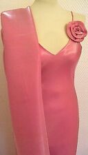 Yves Calin Paris Kleid Abendkleid Party rosa pink lang Gr. 40- 42 M NEU