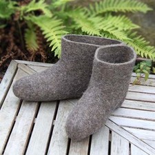 Original Hausfilzstiefel, Walenki, Valenki - - Herren & Damen - -