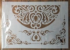 Laser Schablone Möbel Wand