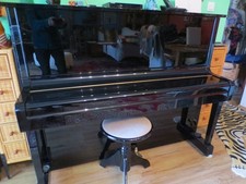 KAWAI Klavier Piano NS-10 Lack schwarz ca 1990 mit Hocker (steht im EG)